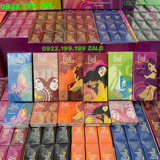 Bao cao su Feel Ultra Thin Siêu Mỏng - Kéo dài thời gian quan hệ hộp 12 cái