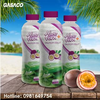 Nước Nha Đam Chanh Dây Plus 500ML - Thùng 24 chai