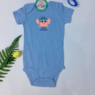 Áo liền quần tay ngắn họa tiết thời trang mùa Hè cho Bé BS066