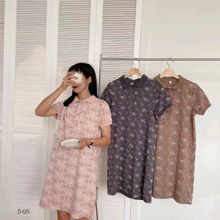 Đầm thun p o l o đẹp xỉu D615