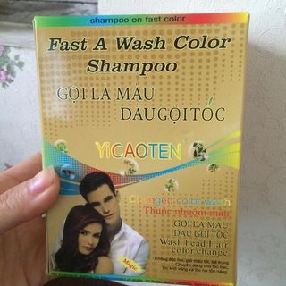 Gội Đầu Gội Là Đen Fast Natural Black YiCaoTen, Dầu Gội Làm Đen Tóc Yicaoten