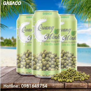 Sữa Đậu Xanh Quang Minh 350ML - Thùng 30 Lon