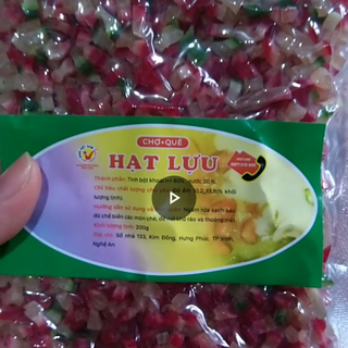 Hạt lựu nấu chè gói nhỏ 200g hút chân không giá sỉ