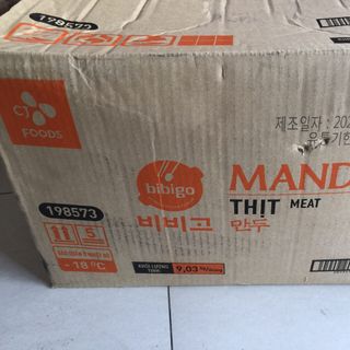 Bánh xếp Mandu BIBIGO Hàn Quốc