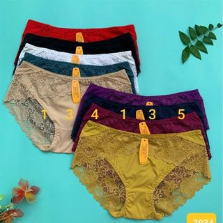 QUẦN LÓT THUN LẠNH PHỐI REN - MÃ 3034