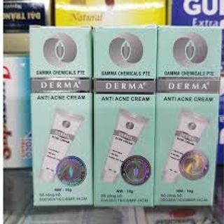 Kem giảm mụn Derma Anti Acne Cream (Tuýp 10g) giá sỉ