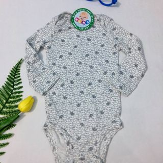 BodySuit dài tay cho bé họa tiết đơn giản đáng yêu BS067
