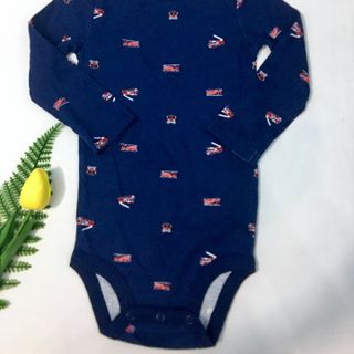 BodySuit dài tay cho bé họa tiết đơn giản đáng yêu BS067