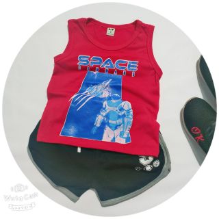 Bộ cotton 4 chiều bé trai