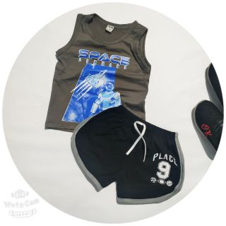 Bộ cotton 4 chiều bé trai