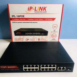 Switch IP-LINK 16 cổng IPL-SW162 (Cái)