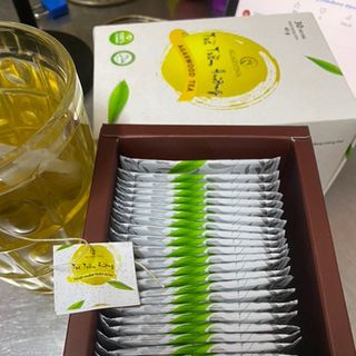 Trà Trầm Hương túi lọc AGARVINA giải độc ngủ ngon 30 Túi/hộp