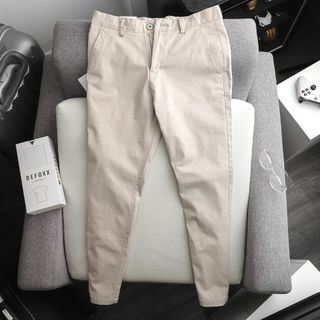 QUẦN KAKI DÀI PHOM ÔM VẢI CO GIÃN