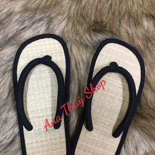 Dép Cói Quai Bông - Hàng Thủ Công Mỹ Nghệ