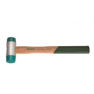 "Búa Nhựa Cán Gỗ 22Mm/160G Đầu Búa Bằng Hợp Kim Nhôm Có Thể Thay Thế Tay Cầm Bằng Gỗ Hickory Bền Sata 92501" giá sỉ