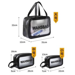 SET 3 TÚI ĐỰNG MỸ PHẨM WAHSBAG
