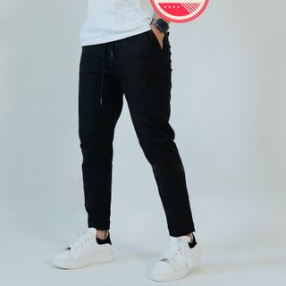 QUẦN SUÔNG KAKI NAM, LƯNG THUN DÂY RÚT