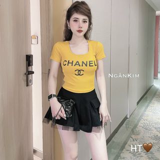 Áo thun croptop bộ sưu tập hè 2021 giá sỉ