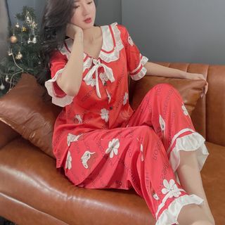 Đồ bộ Latin bèo tiểu thư Dài Cộc