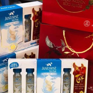 NƯỚC YẾN THẬT JUSTNEST - HỘP 6 CHAI