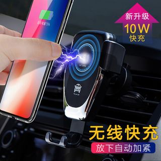 Kẹp điện thoại kèm sạc không dây