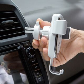 Kẹp điện thoại kèm sạc không dây