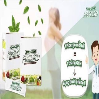 Detox Đại Tràng SmootheFibergo - [Đặc T.r.ị Táo Bón] - Sạch Hệ Tiêu Hoá - Ngăn Ngừa U.ng Thư Đại Tràng
