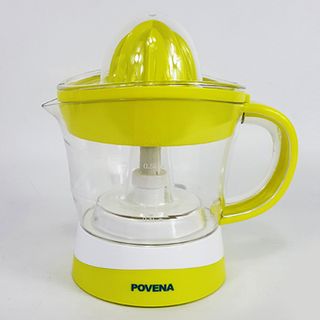 Máy vắt cam Povena PVN-3807 có 2 đầu vắt lớn và nhỏ