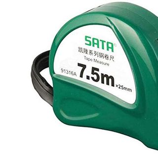 Thước Cuốn Thép 7.5M, Vỏ Nhựa Cứng Abs Cao Cấp Sata 91316A