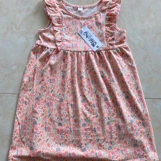 Váy Hoa Bé Gái - Cotton 100%