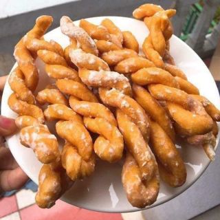 Bánh quẩy xoắn đường