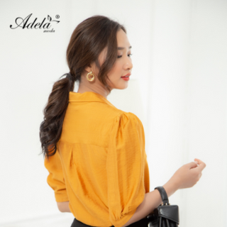 Áo sơ mi tay lỡ thêu hoa - A1101