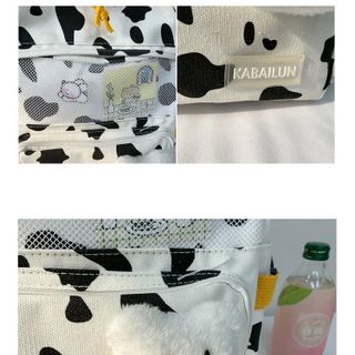 Balo bò sữa ulzzang đi học laptop canvas