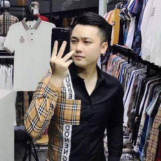 ÁO SƠ MI NAY PHỐI CARO CÓ TÚI DÀI TAY