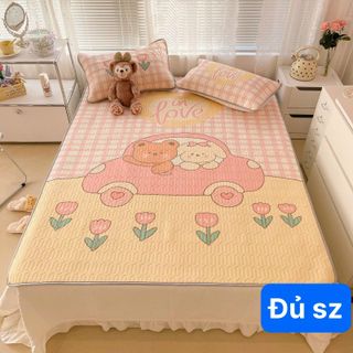 Bộ Chiếu Cao Su Non 5D VIP, Chiếu Điều Hòa Mát Lạnh
