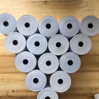 CUỘN Giấy In Bill K80x80 mm - Giấy In Hóa Đơn k80 Đường Kính 80mm - Giấy In nhiệt Cuộn Lớn K80X80
