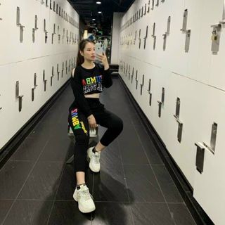 Bộ tập zumba cao cấp áo dài quần dài