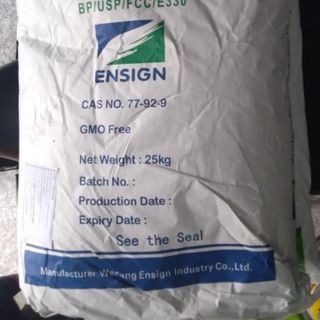 Bột chanh khan - Citric Acid Anhydrous (E330) Weifang China giá sỉ