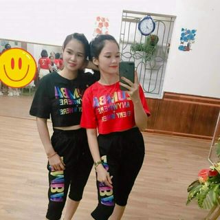 Bộ tập zumba quần ngố