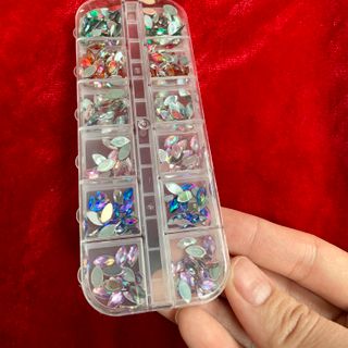 Đá khối phá lê 3d đính móng nghệ thuật