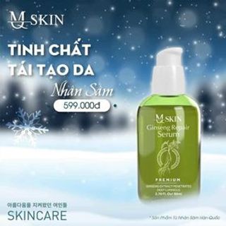 NHÂN SÂM VỚI TÁI TẠO DA NHÂN SÂM MQ SKIN
