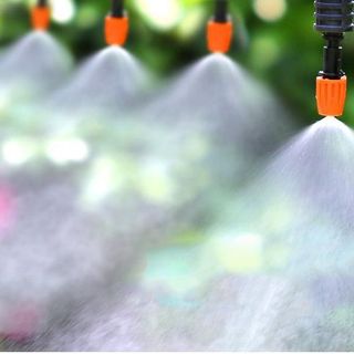 đầu tưới phun sương bằng nhựa - béc phun sương 1 cửa điều chỉnh được - tưới lan đa năng