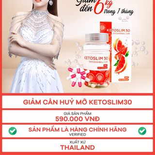 giảm cân cấp tốc ketoslim 30 giá sỉ