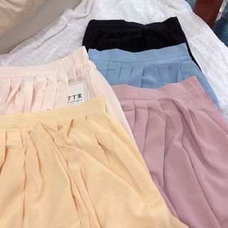 Chân váy xếp ly 5 màu
