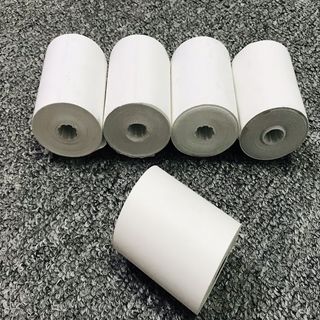 Cuộn 1070 tem trà sữa 40x25 - Tem nhiệt in tem nhãn, in mã vạch, in tem phụ 40x25mm - 4x2.5cm.