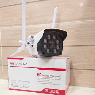 Camera IP Wifi Ngoài Trời 888R Yoosee 8 Led 2 Râu - 2.0Mpx 1080HD