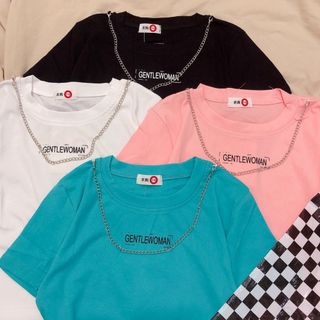 Áo croptop dây xích