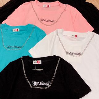 Áo croptop dây xích