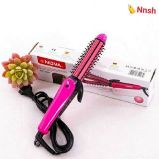 Máy làm tóc Nova 3 trong 1 (Là tóc, Dập xù, Tạo xoăn)