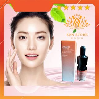 [ Mẫu thử 2,5ml ] Serum Caramel Essence Nhật Bản, Ngừa Mụn Hiệu Quả, Sáng Bóng Làn Da Mỏng